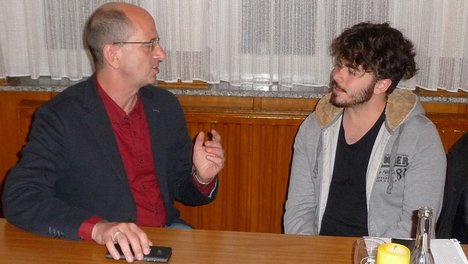 Achim Kessler und Nick Amoozegar Dr. Achim Kessler und Nick Papak Amoozegar