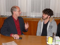 Achim Kessler und Nick Amoozegar Dr. Achim Kessler und Nick Papak Amoozegar